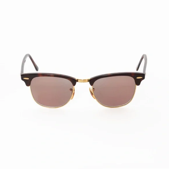 SOLD - Ray-Ban RB3016 Clubmaster W0366 Tortoise Gold 49mm Frame - Picture 2 of 16